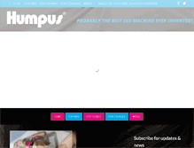 Tablet Screenshot of humpus.com